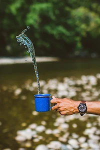 Stansport Enamel 12 oz. Coffee Mug