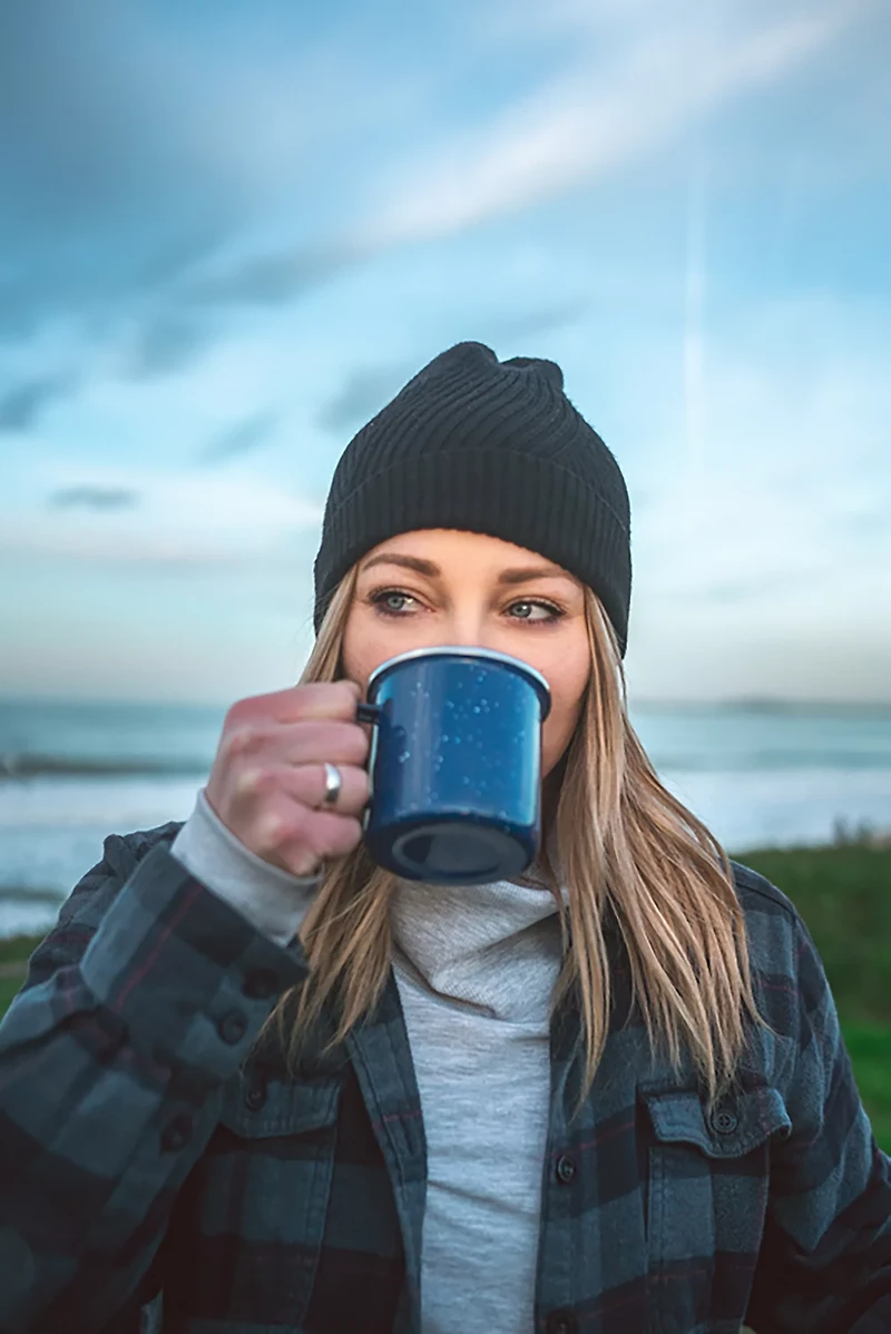 Stansport Enamel 12 oz. Coffee Mug