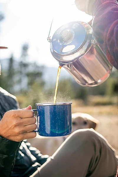 Stansport Enamel 24 oz. Coffee Mug