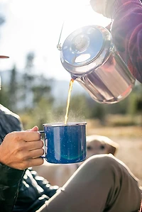 Stansport Enamel 24 oz. Coffee Mug