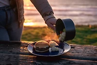 Stansport Enamel 10.5 in. Dinner Plate