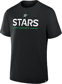 Fanatics Men’s Dallas Stars Authentic Pro Primary Short-Sleeve T-Shirt