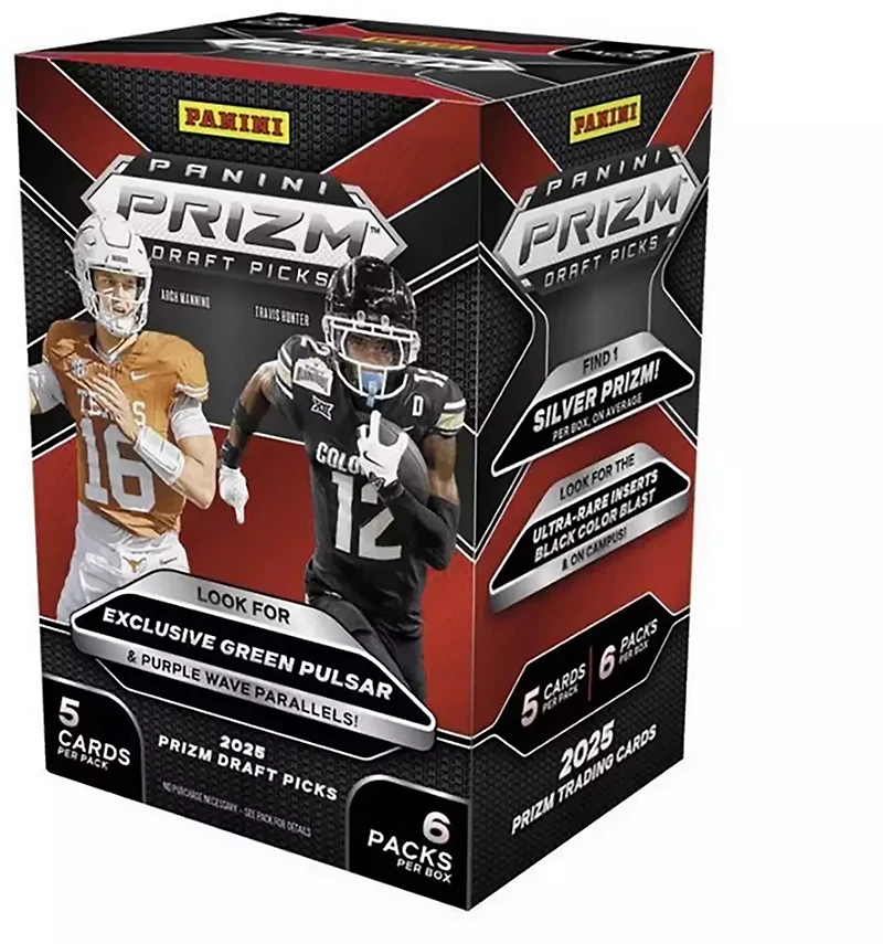 Panini 2025 Prizm Draft Picks Football Blaster Pack