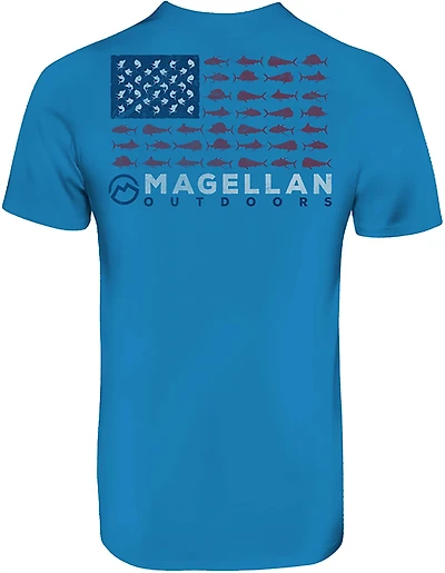 Magellan Outdoors Men's Fish Flag Short Sleeve T-shirt