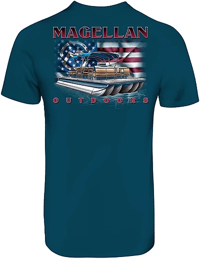 Magellan Outdoors Men's Barge USA Short Sleeve T-shirt