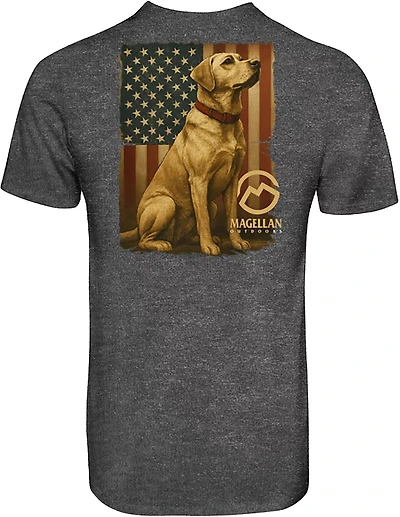 Magellan Outdoors Men's Standing Flag Short Sleeve T-shirt