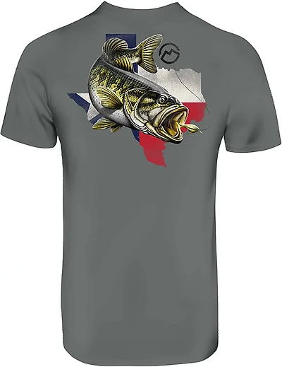 Magellan Outdoors Men's Texas Bass Overlap State T-shirt