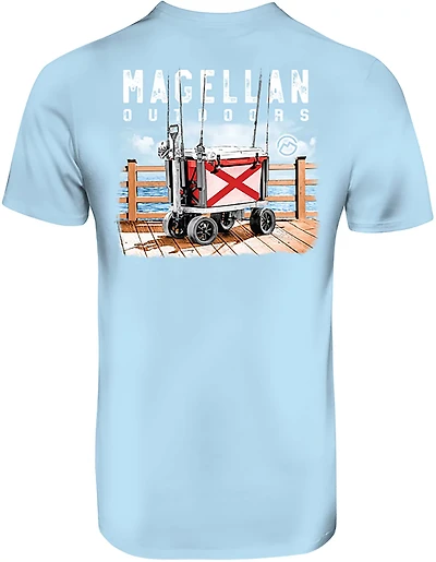 Magellan Outdoors Men’s AL Fishing Cart State T-Shirt