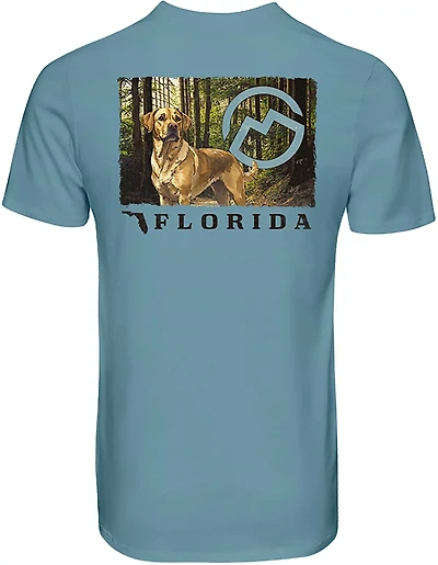 Magellan Outdoors Men's Florida Dog Follow Me State Graphic T-shirt