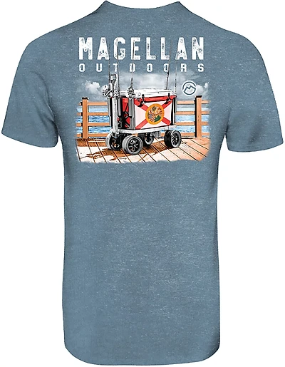 Magellan Outdoors Men's Florida Fishing Cart State Graphic T-shirt