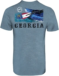 Magellan Outdoors Men's Georgia Kayak Paddling State Graphic T-shirt
