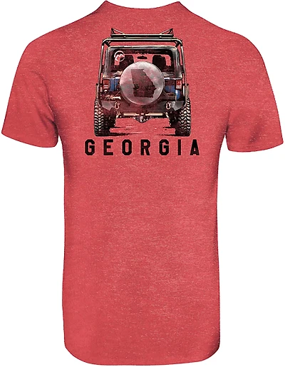 Magellan Outdoors Men's Georgia Vehicle Rack Set State Graphic T-shirt
