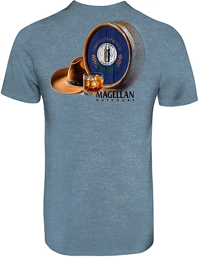 Magellan Outdoors Men's Kentucky Whiskey Barrel State Graphic T-shirt