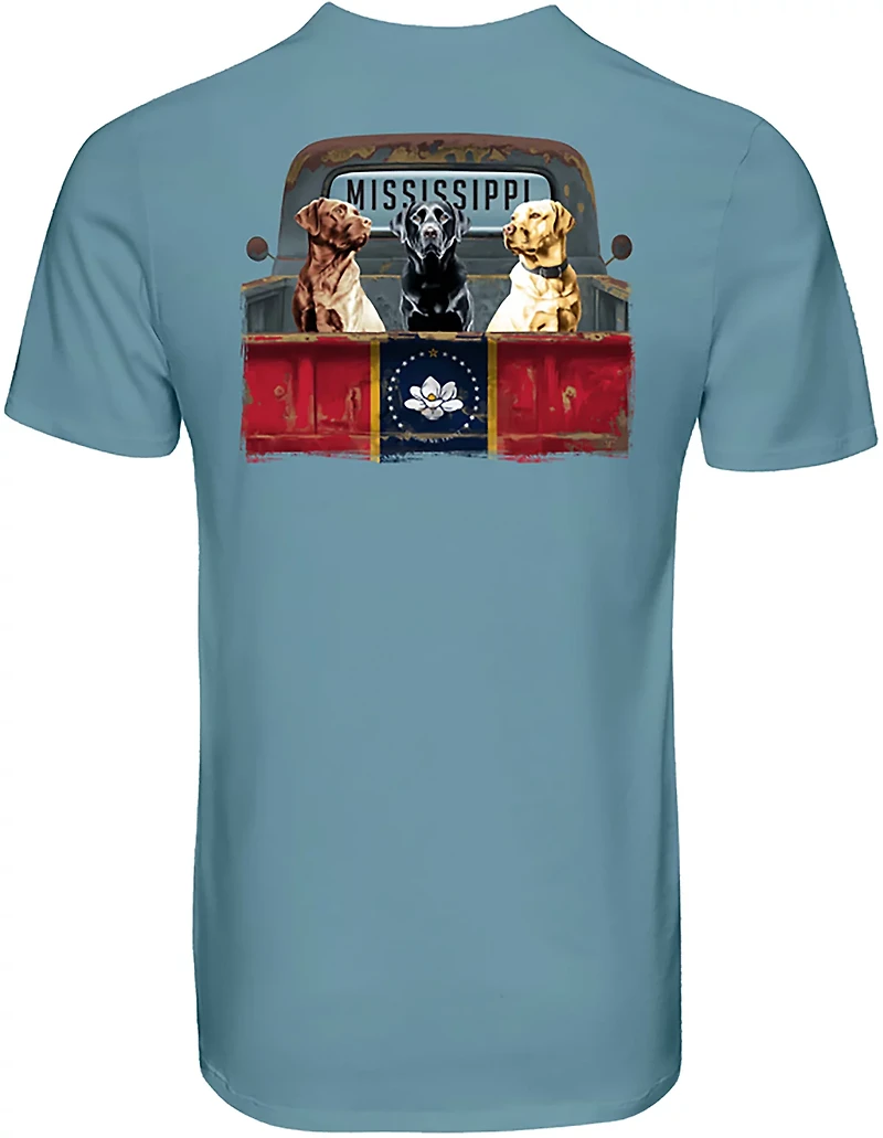 Magellan Outdoors Men's Mississippi the Back State T-shirt