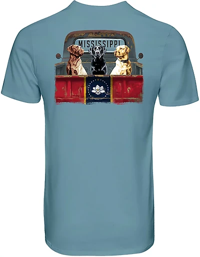 Magellan Outdoors Men's Mississippi the Back State T-shirt