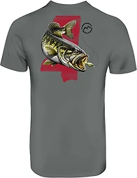 Magellan Outdoors Men's Mississippi Bass Overlap State T-shirt