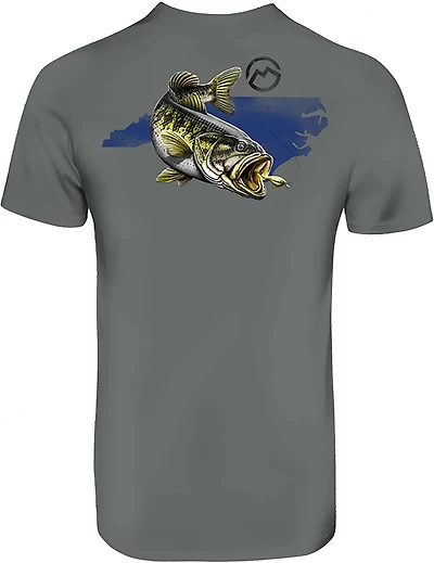 Magellan Outdoors Men's North Carolina Bass Overlap State T-shirt
