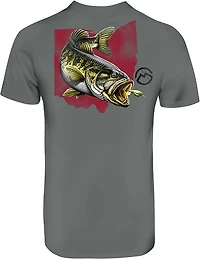 Magellan Outdoors Men's Ohio Bass Overlap State T-shirt