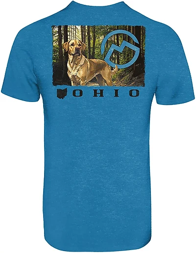Magellan Outdoors Men's Ohio Dog Follow Me State T-shirt