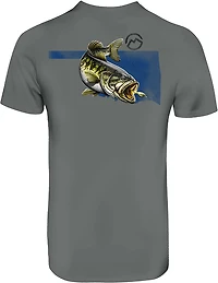 Magellan Outdoors Men's Oklahoma Bass Overlap State T-shirt