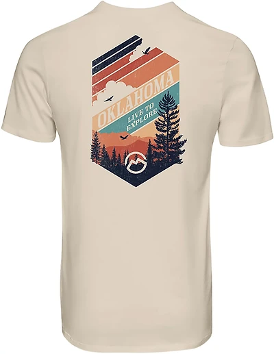 Magellan Outdoors Men's Oklahoma Badge Zonal State T-shirt
