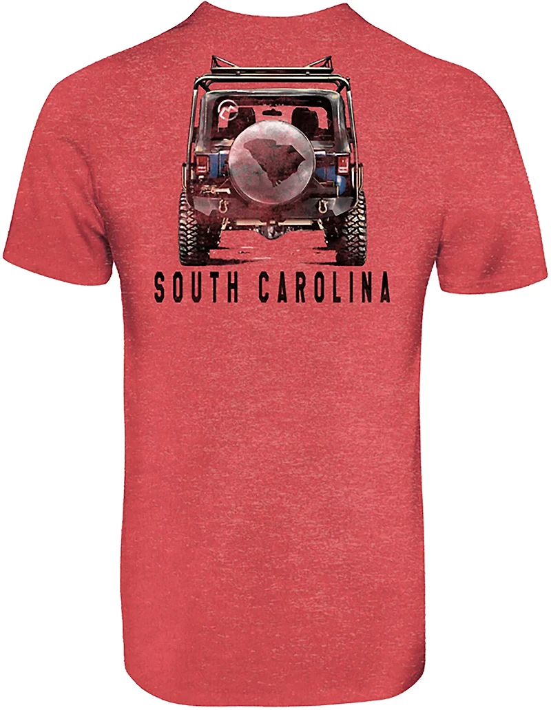 Magellan Outdoors Men's South Carolina Vehicle Rack Set State T-shirt