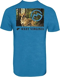 Magellan Outdoors Men's West Virginia Dog Follow Me State T-shirt