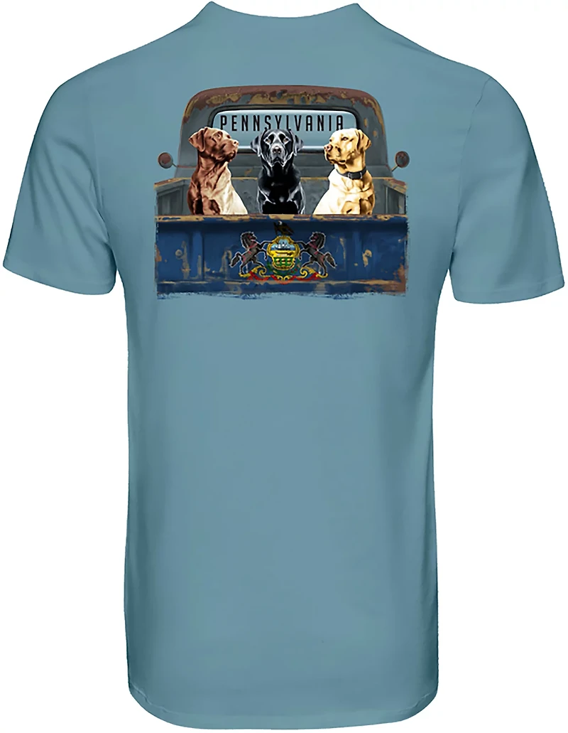 Magellan Outdoors Men's Pennsylvania the Back State T-shirt