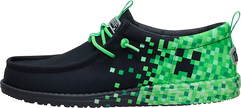 HEYDUDE Men's Wally Funk Minecraft Creeper Shoes