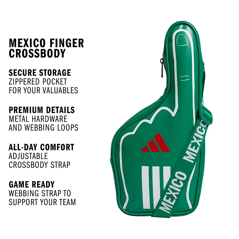 adidas World Cup Mexico Finger Crossbody Bag