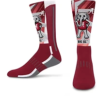 For Bare Feet Adults' University of Alabama Mascot Retro Vibes Socks