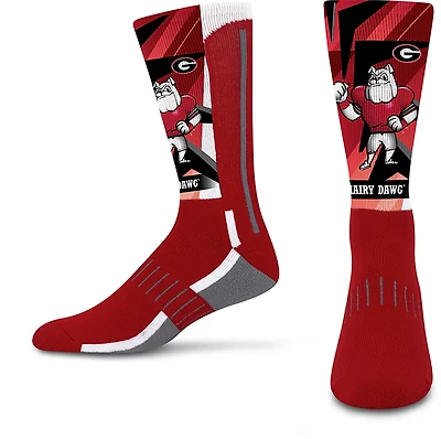 For Bare Feet Adults' University of Georgia Mascot Retro Vibes Socks