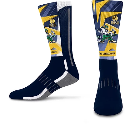For Bare Feet Adults' University of Notre Dame Mascot Retro Vibes Socks