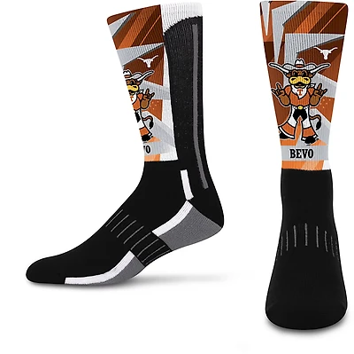 For Bare Feet Adults' University of Texas Mascot Retro Vibes Socks