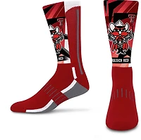 For Bare Feet Adults' Texas Tech University Mascot Retro Vibes Socks