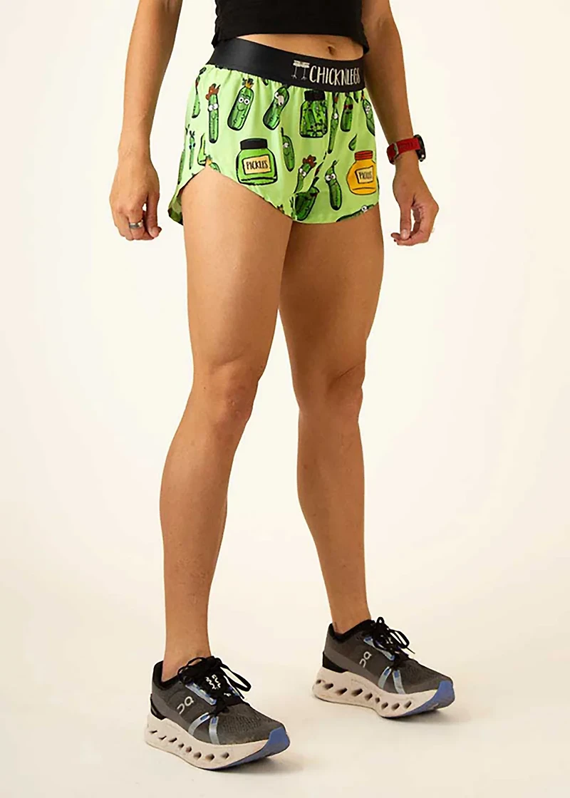 ChicknLegs Women's Pickles Split Shorts 1.5