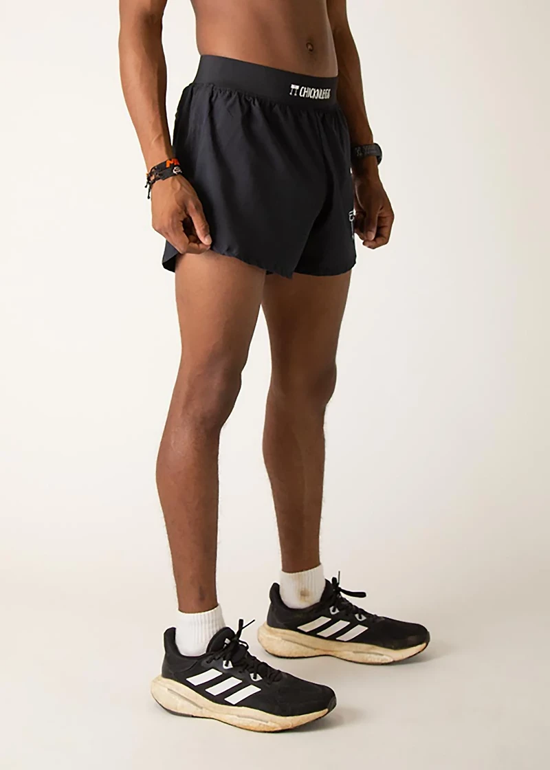 ChicknLegs Men's Black Half Split Shorts 4
