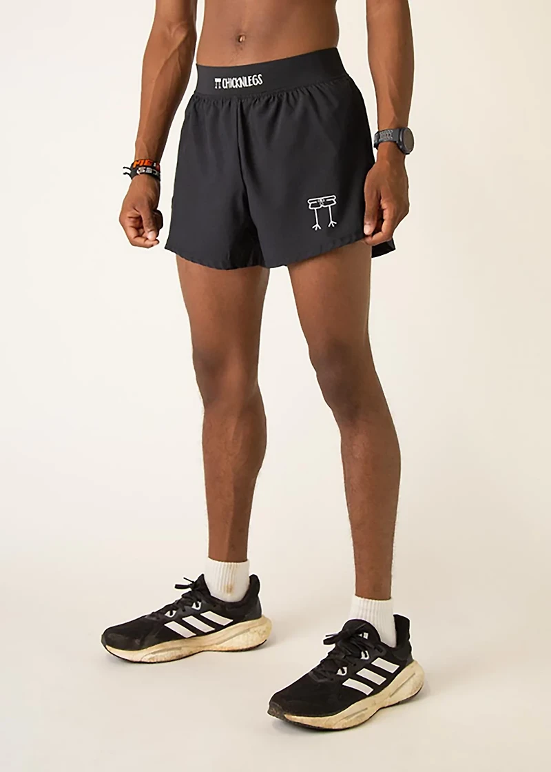 ChicknLegs Men's Black Half Split Shorts 4