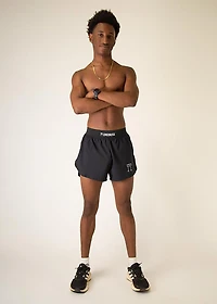 ChicknLegs Men's Black Half Split Shorts 4