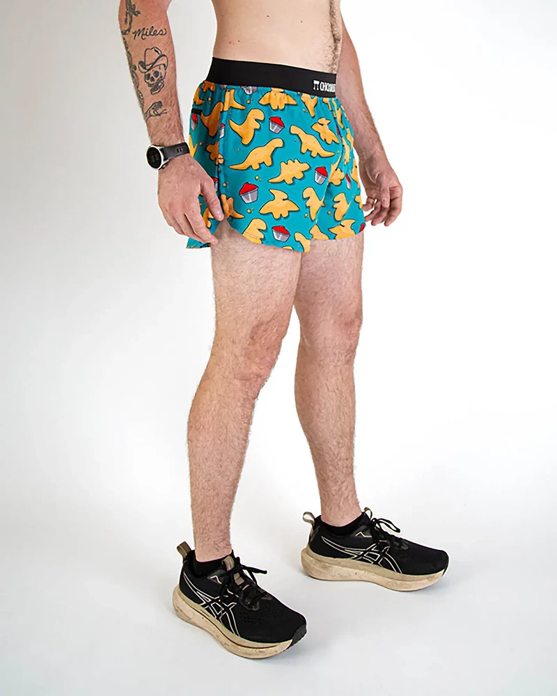 ChicknLegs Men's Nuggets Half Split Shorts 4