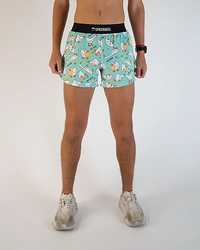 ChicknLegs Men's Silly Goose Half Split Shorts 4