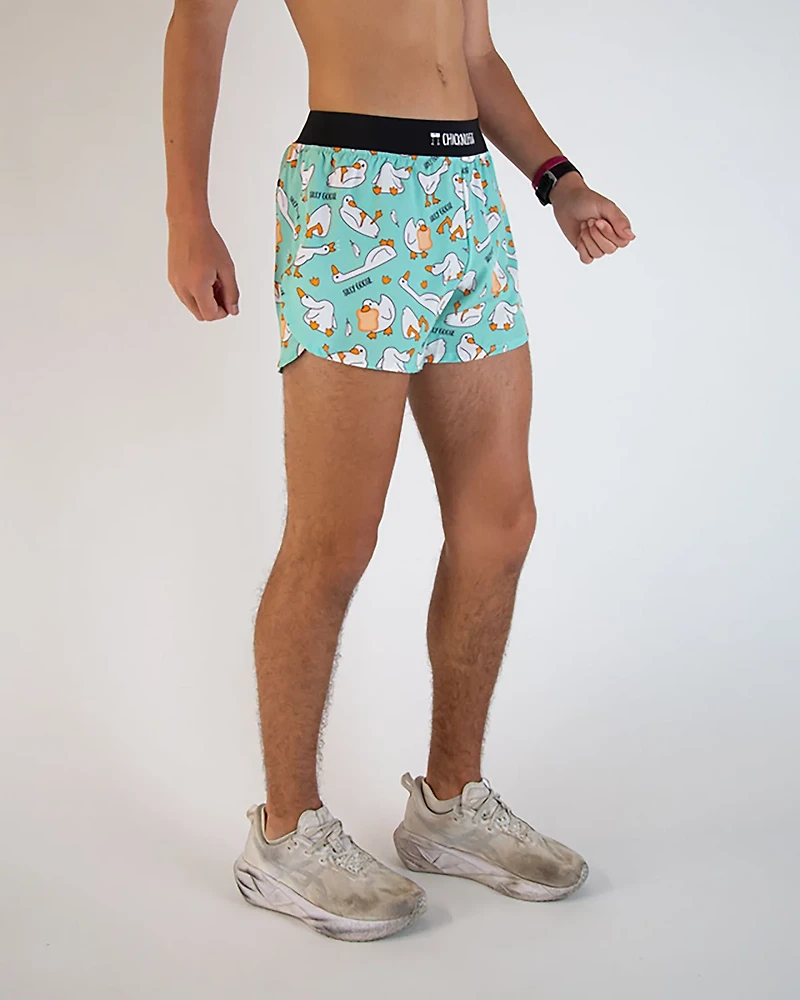 ChicknLegs Men's Silly Goose Half Split Shorts 4
