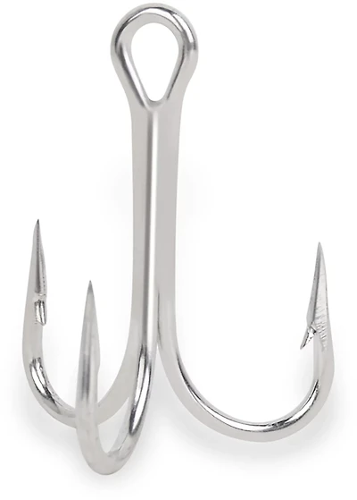 Mustad O'Shaughnessy Treble Hooks 25-Pack