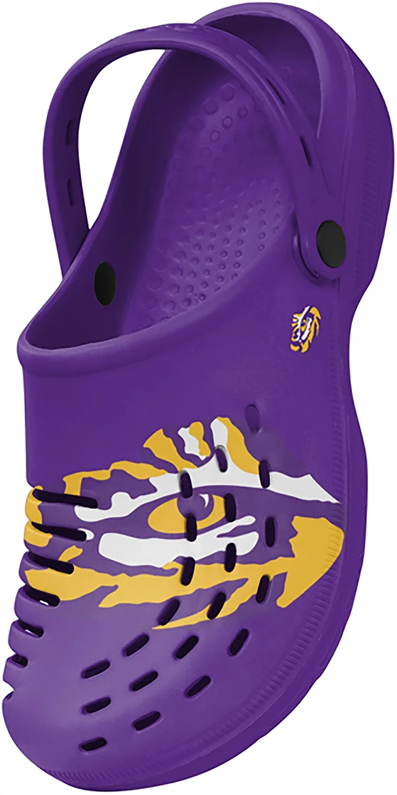FOCO Men's LSU Big Logo Clog with Strap