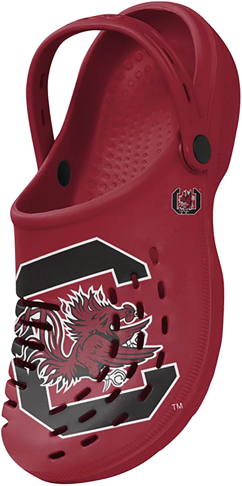 FOCO Men's South Carolina Big Logo Clog with Strap