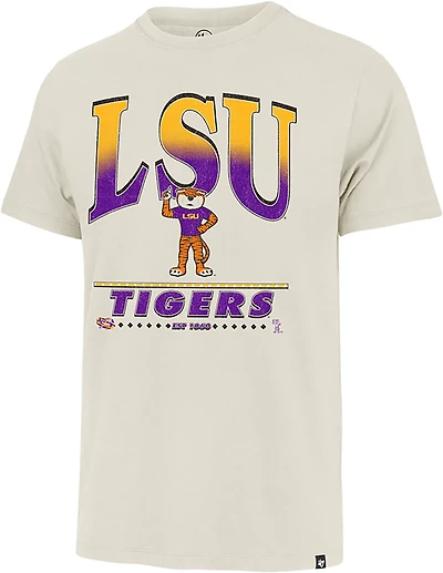 '47 Men's LSU Tigers Straight Shot Two Franklin Short Sleeve T-shirt