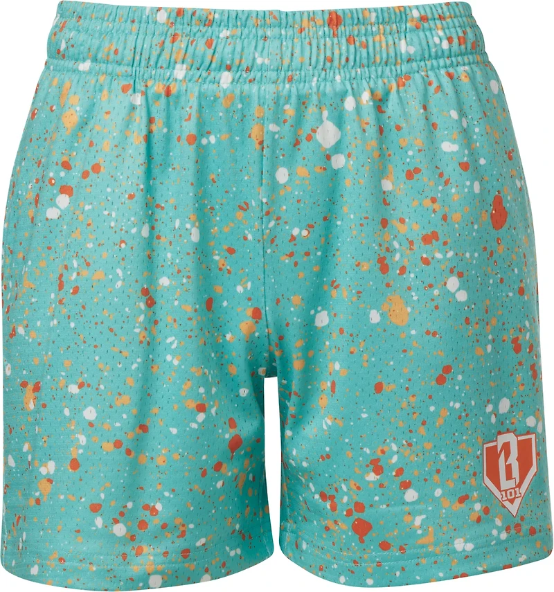 Baseball Lifestyle 101 Youth Splatter Shorts 5