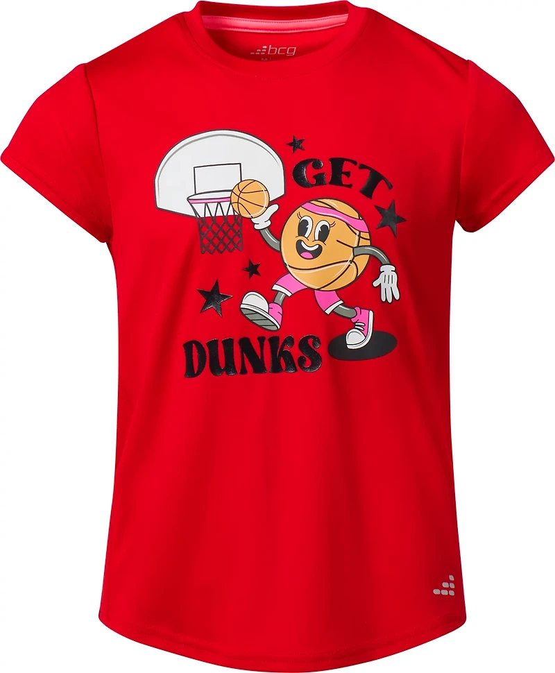 BCG Girls' Training Turbo Get Dunks Short Sleeve T-shirt