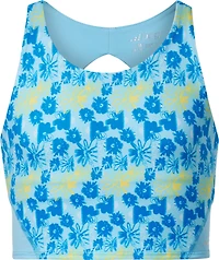 BCG Girls' Block Printed Longline Bra