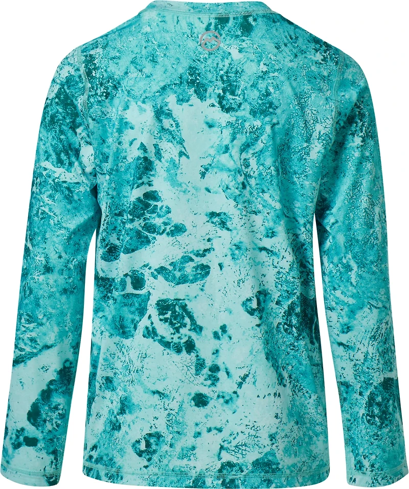 Magellan Outdoors Boys' RT Breeze Reversible Crew Long Sleeve T-shirt
